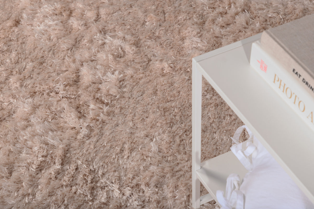 Natta gulvtæppe - 230 × 160 cm - beige - billede 5