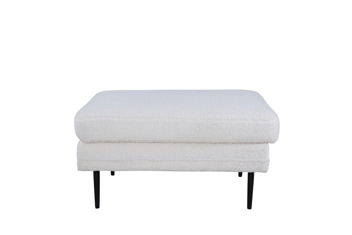 Boom Ottoman 70 x 49 x 90 Hvid