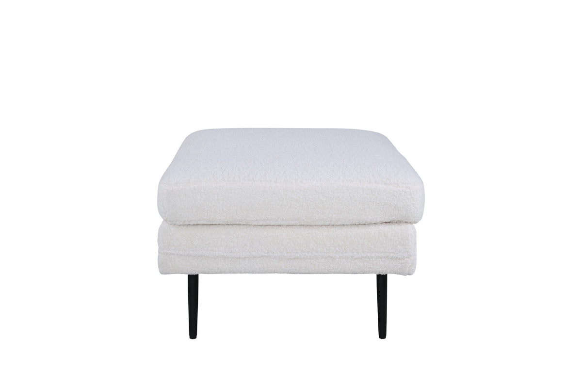 Boom Ottoman 70 x 49 x 90 Hvid