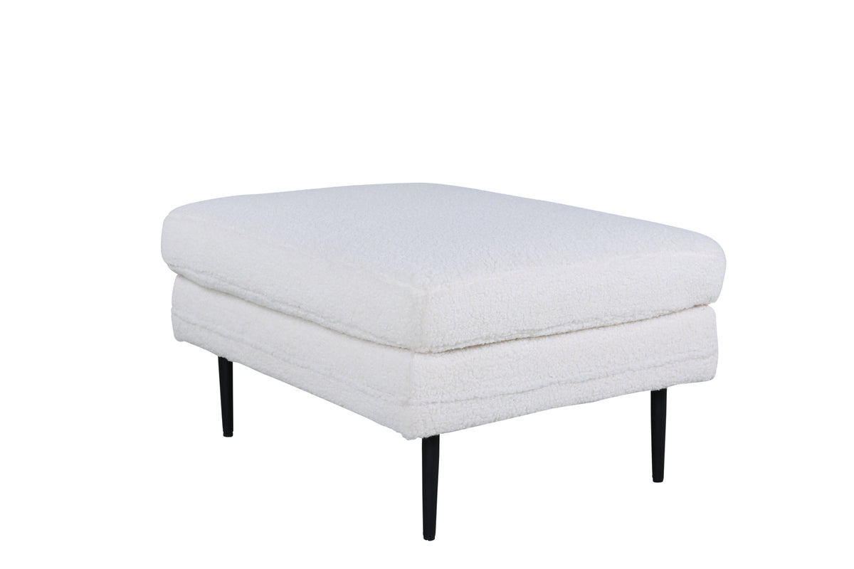 Boom Ottoman 70 x 49 x 90 Hvid