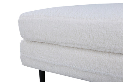 Boom Ottoman 70 x 49 x 90 Hvid