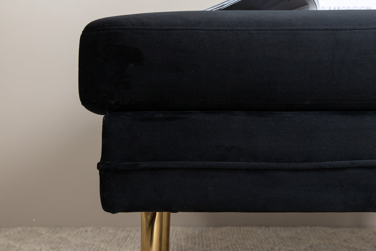 Boom Ottoman 70 x 49 x 90 Sort