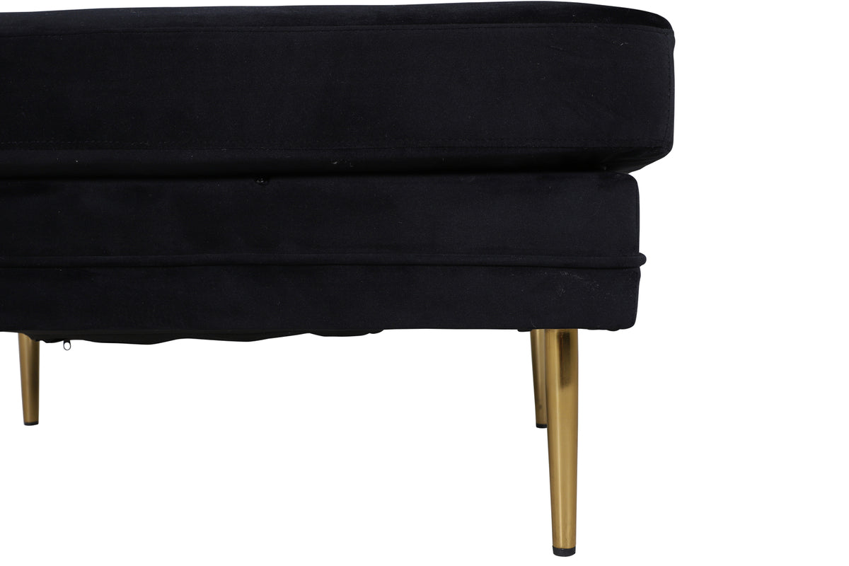 Boom Ottoman 70 x 49 x 90 Sort
