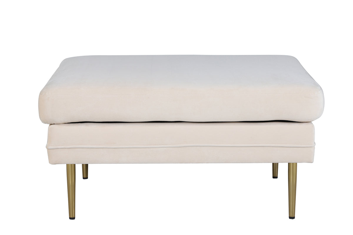 Boom Ottoman 70 x 49 x 90 Hvid