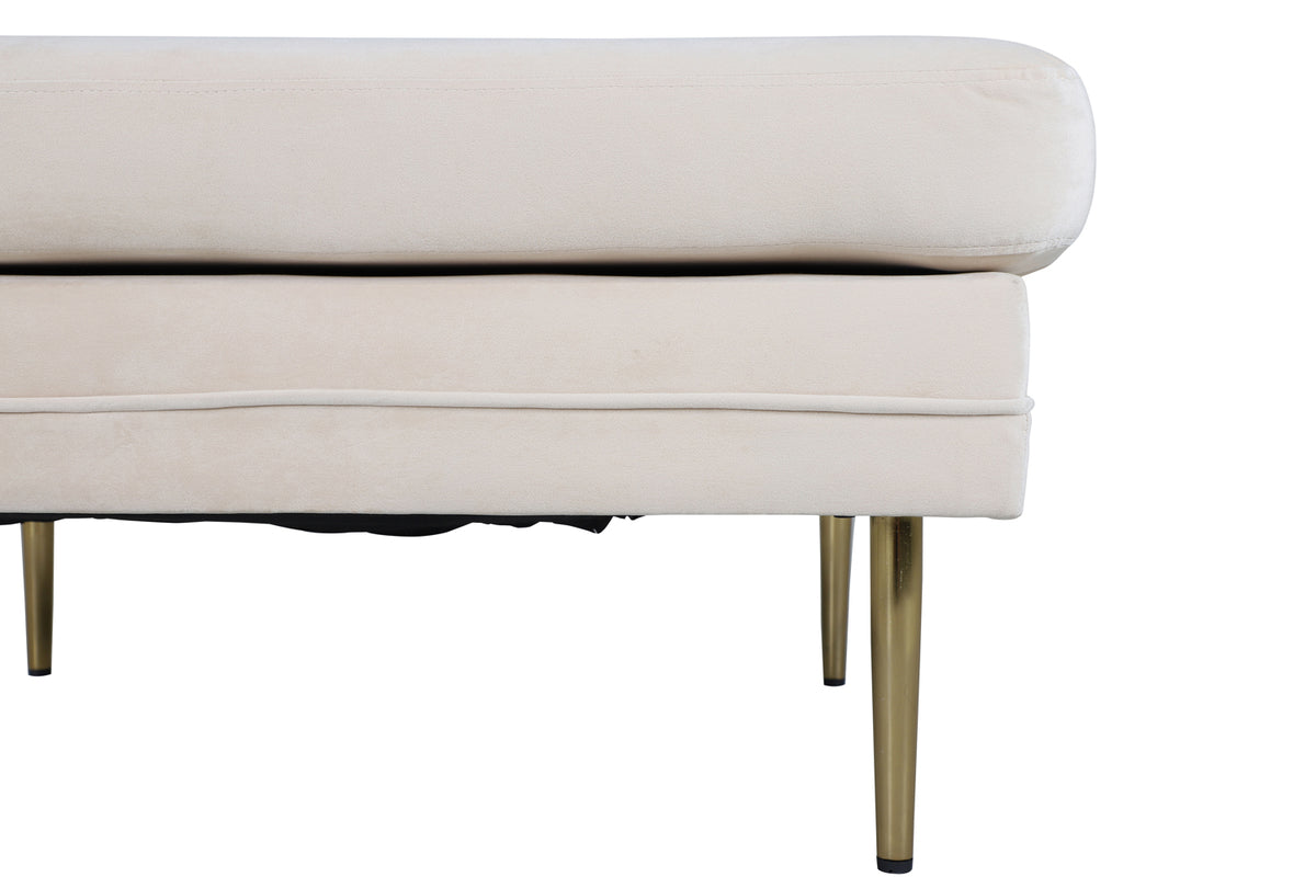 Boom Ottoman 70 x 49 x 90 Hvid