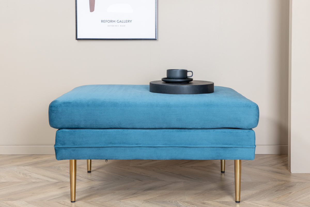 Boom Ottoman 70 x 49 x 90 Blå