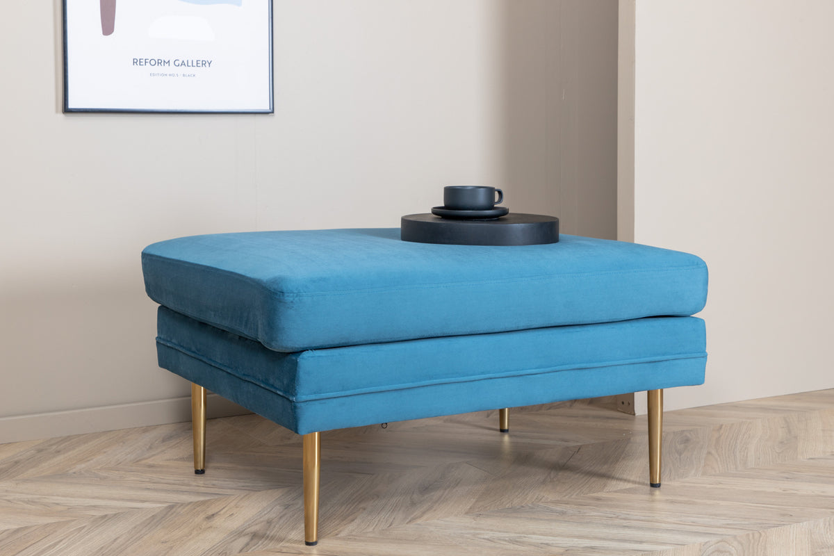 Boom Ottoman 70 x 49 x 90 Blå