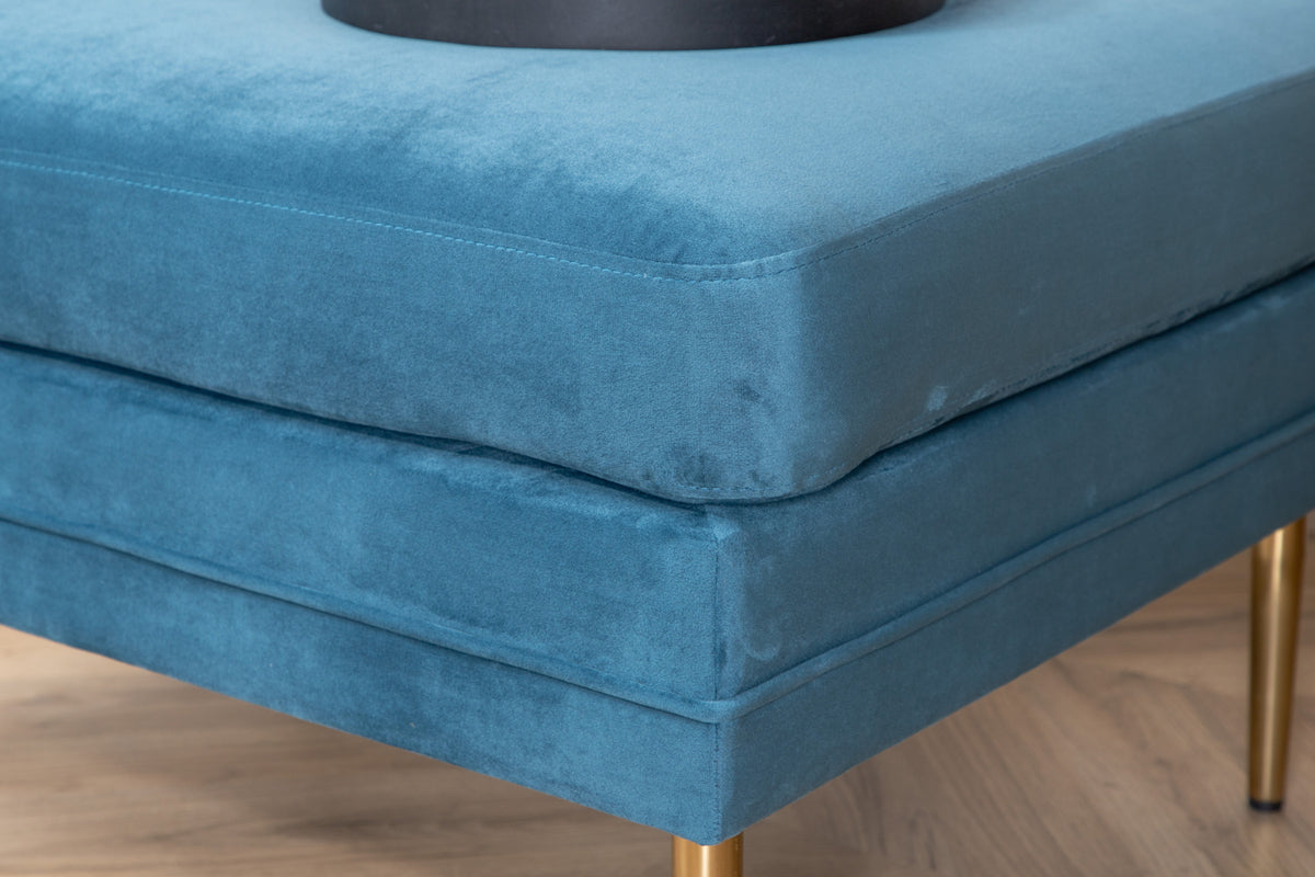 Boom Ottoman 70 x 49 x 90 Blå
