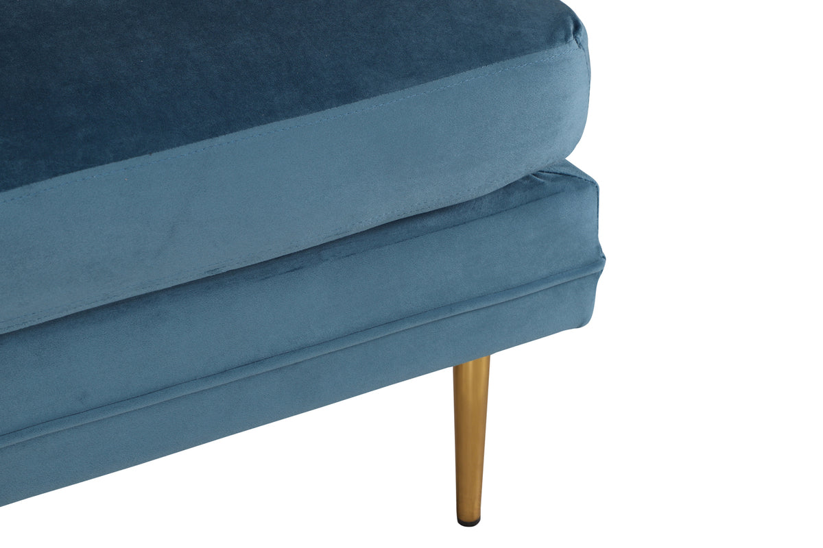 Boom Ottoman 70 x 49 x 90 Blå