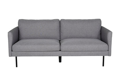 Zoom 2-personers sofa - sort, grå - billede 1