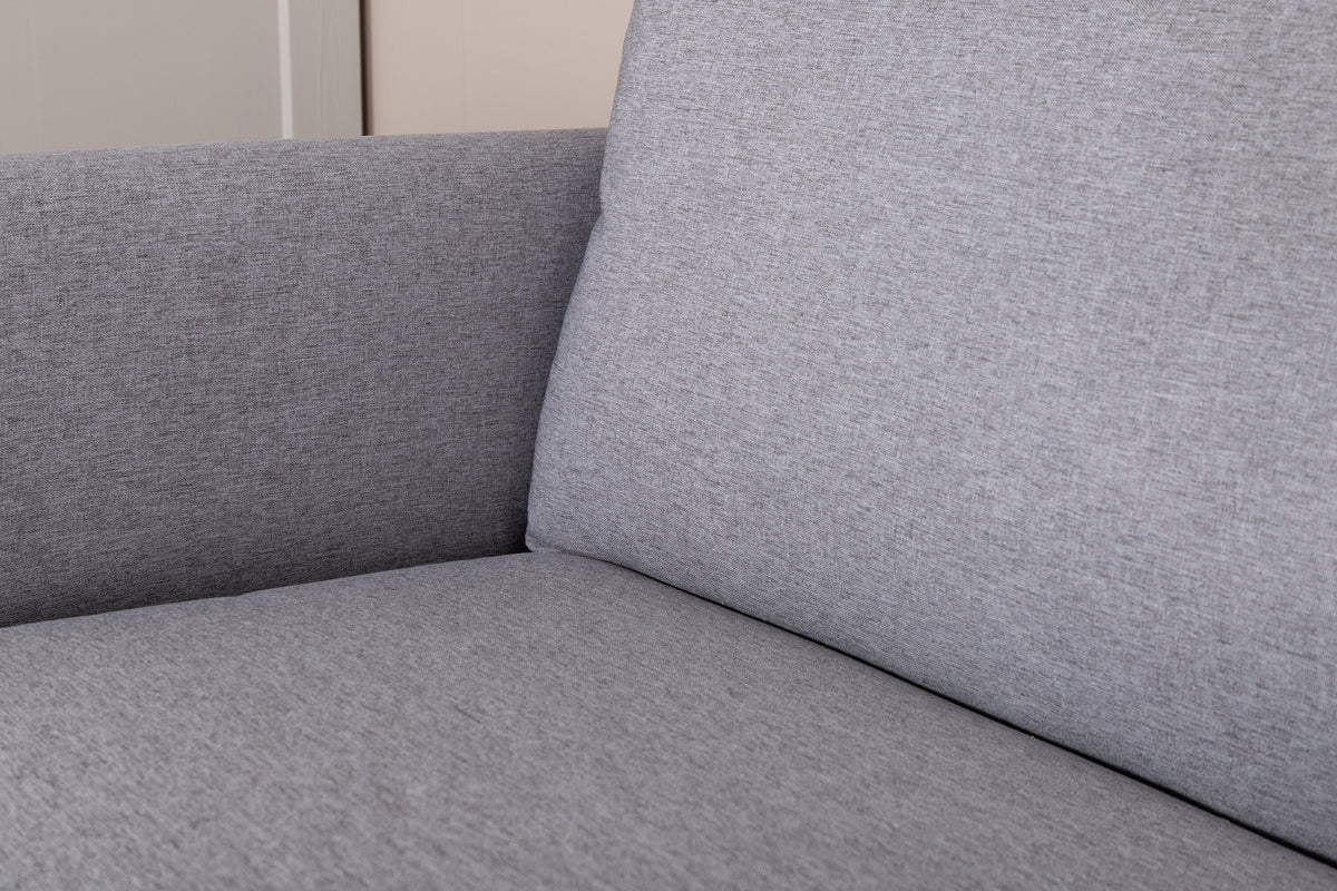 Zoom 2-personers sofa - sort, grå - billede 17