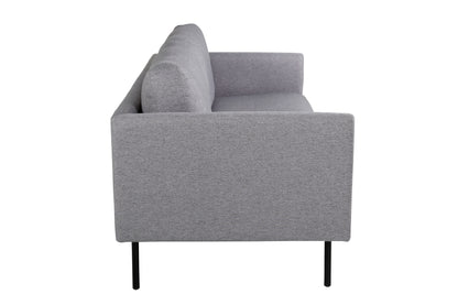 Zoom 2-personers sofa - sort, grå - billede 5