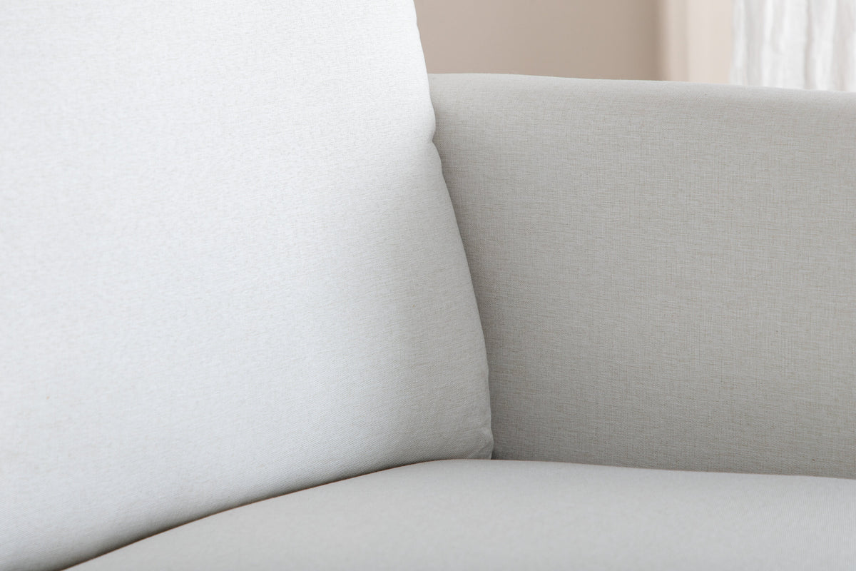 Zoom 2-personers sofa - sort, hvid - billede 14