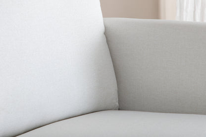 Zoom 2-personers sofa - sort, hvid - billede 14