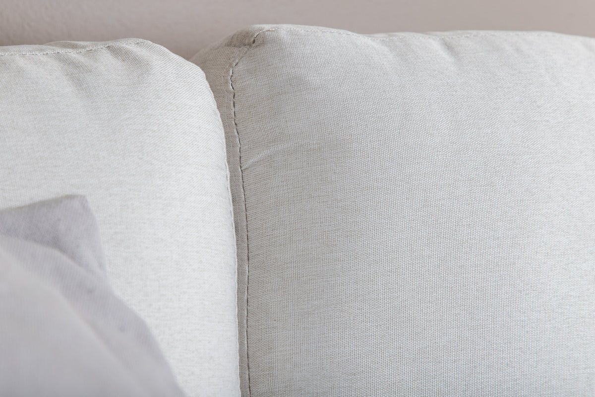 Zoom 2-personers sofa - sort, hvid - billede 15