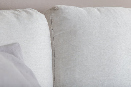 Zoom 2-personers sofa - sort, hvid - billede 15