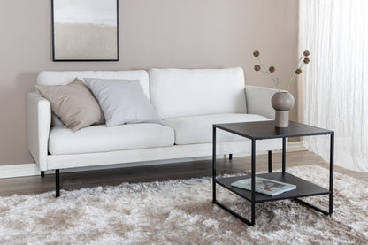 Zoom 2-personers sofa - sort, hvid - billede 19