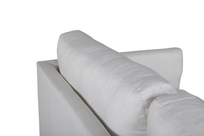 Zoom 2-personers sofa - sort, hvid - billede 9