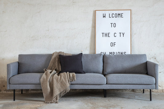 Zoom 3-Pers Sofa Grå