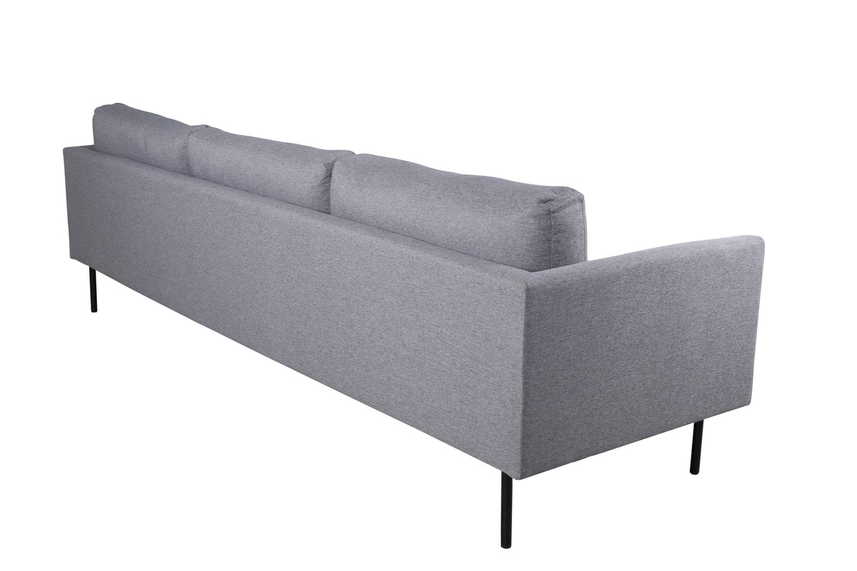 Zoom 3-Pers Sofa Grå
