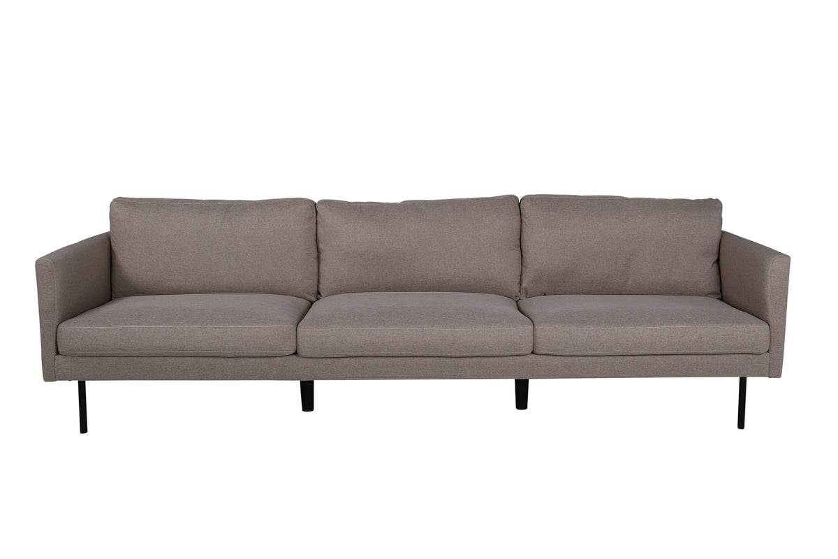 Zoom 3-Pers Sofa Brun