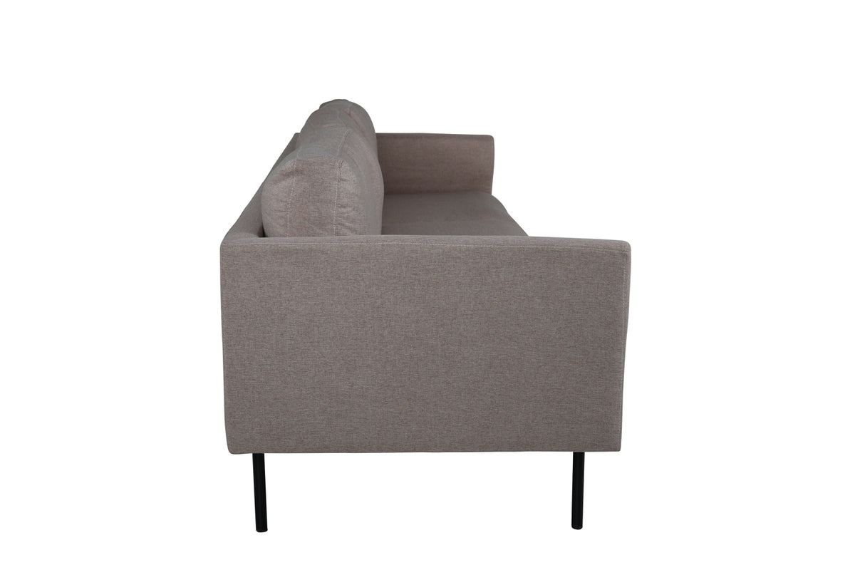 Zoom 3-Pers Sofa Brun