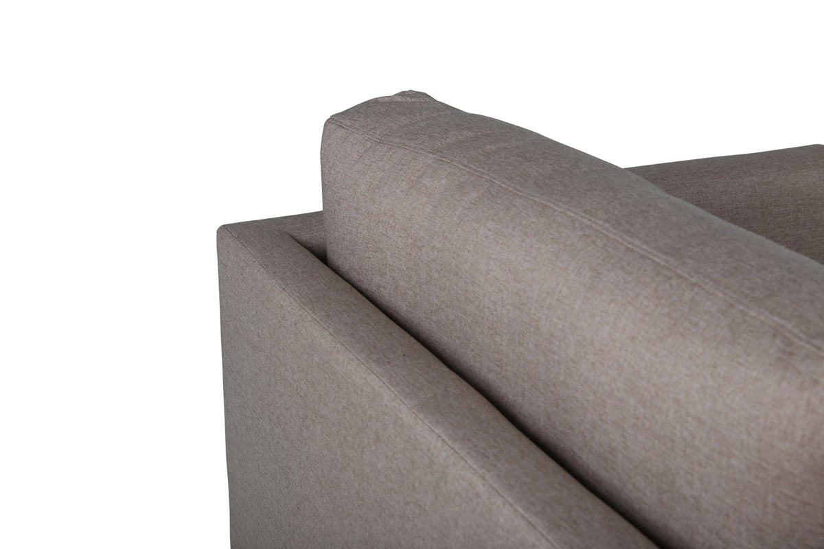 Zoom 3-Pers Sofa Brun