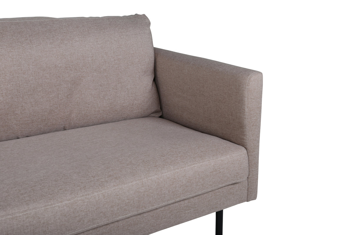 Zoom 3-Pers Sofa Brun