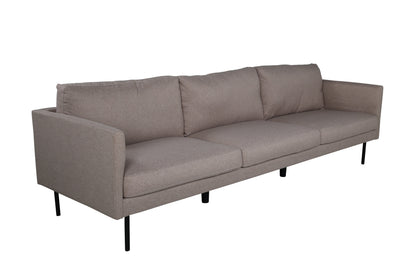 Zoom 3-personers sofa - sort, brun - billede 2