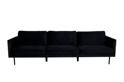 Zoom 3-personers sofa - sort - billede 1