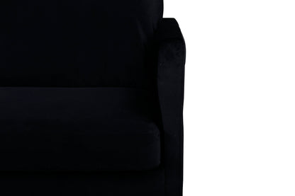 Zoom 3-personers sofa - sort - billede 9