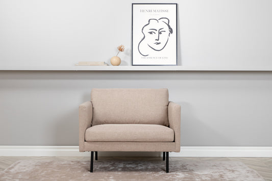 Zoom Lænestol Beige