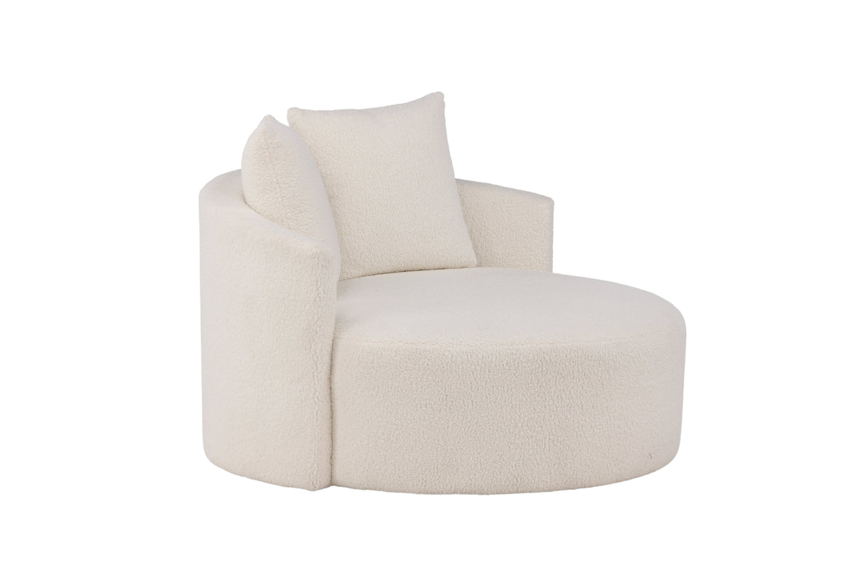 Kelso 2-personers sofa - sort, hvid - billede 11