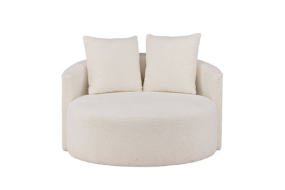 Kelso 2-personers sofa - sort, hvid - billede 1