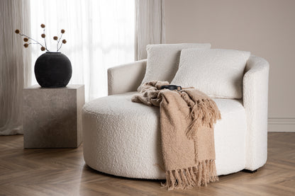 Kelso 2-personers sofa - sort, hvid - billede 13