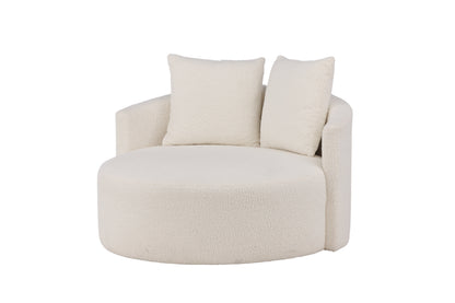Kelso 2-personers sofa - sort, hvid - billede 2