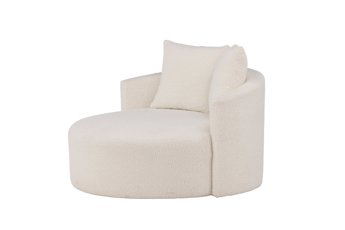 Kelso 2-personers sofa - sort, hvid - billede 3