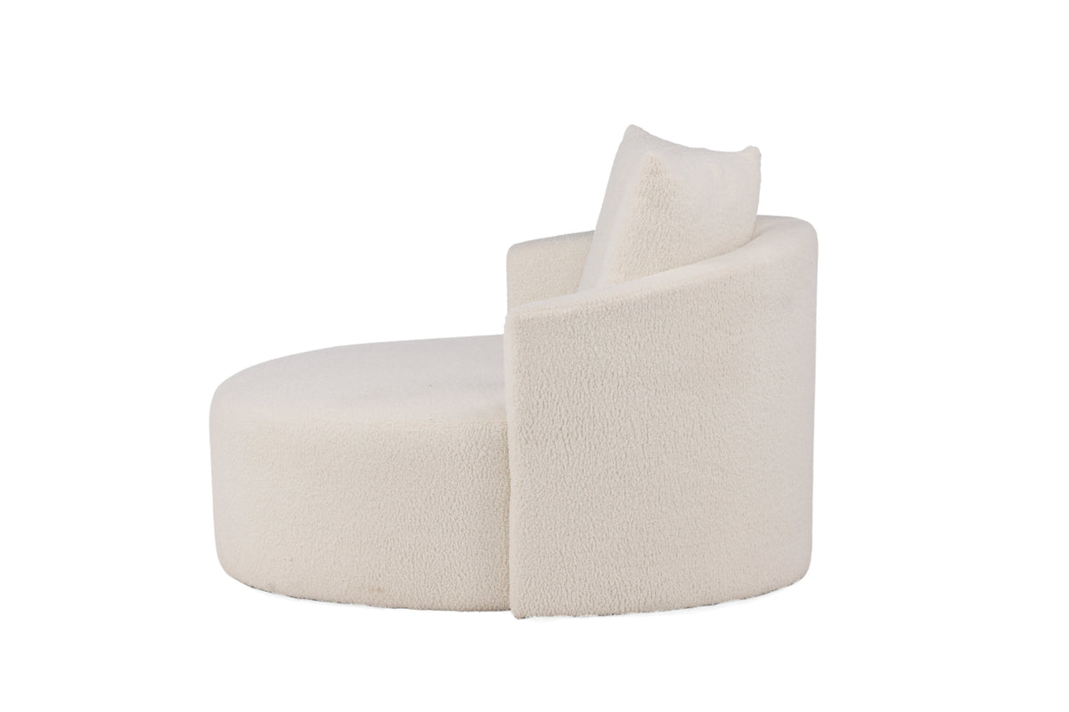 Kelso 2-personers sofa - sort, hvid - billede 4