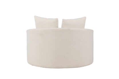 Kelso 2-personers sofa - sort, hvid - billede 7
