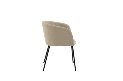 Berit spisebordsstol - beige, sort - billede 10