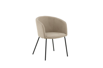 Berit spisebordsstol - beige, sort - billede 12