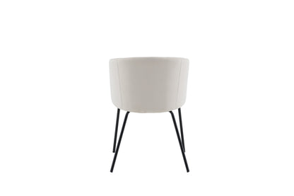 Berit spisebordsstol - beige, sort - billede 7