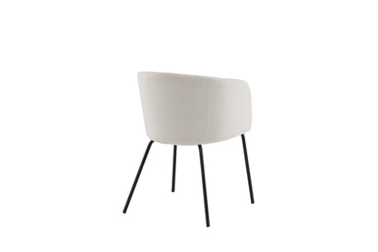 Berit spisebordsstol - beige, sort - billede 8