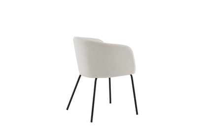 Berit spisebordsstol - beige, sort - billede 9