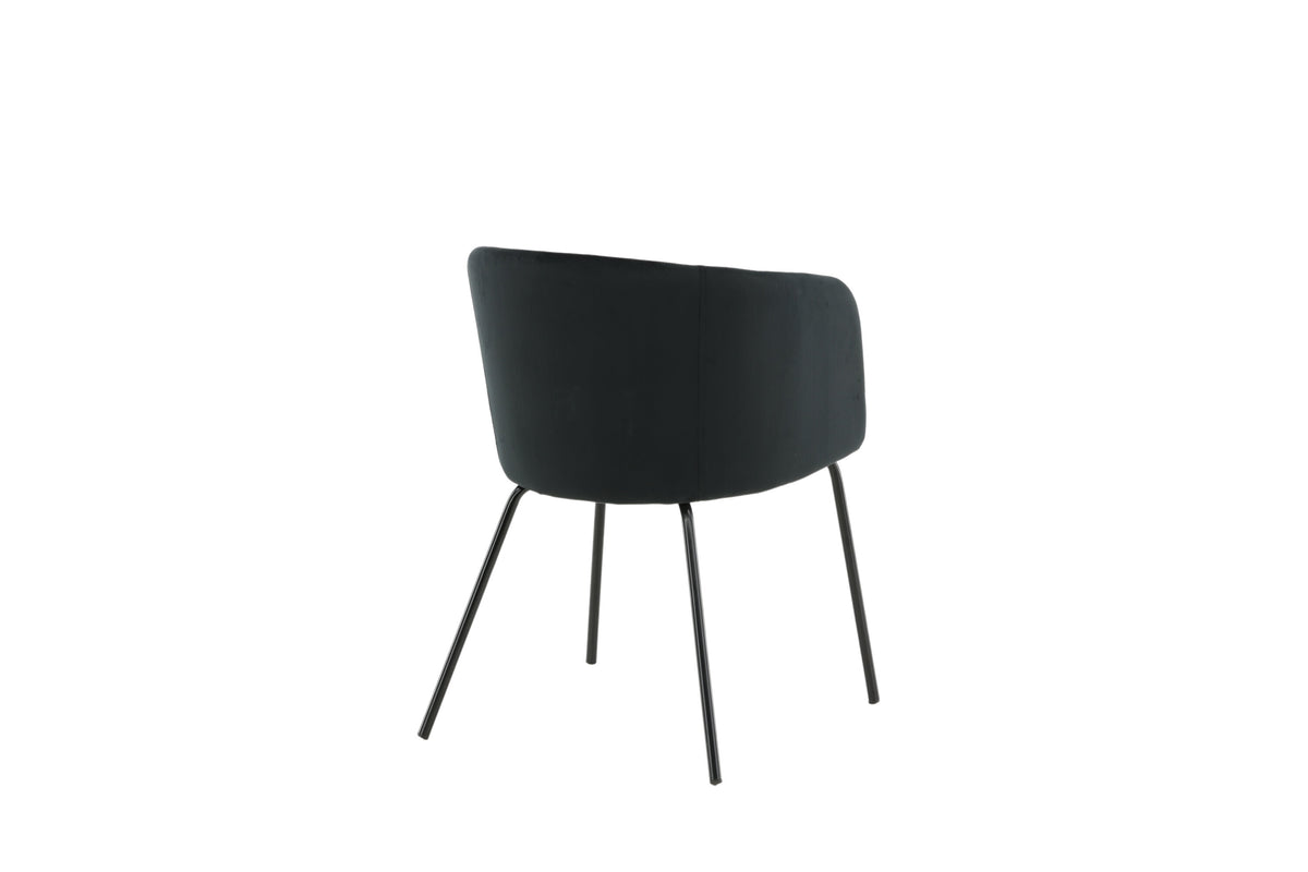 Berit spisebordsstol - sort - billede 8