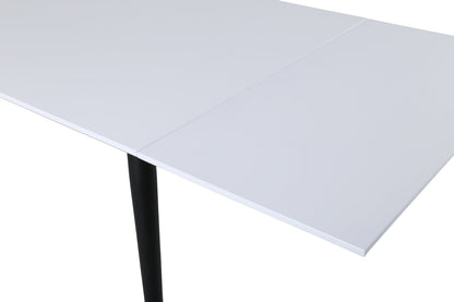 Jimmy spisebord - 195 × 90 cm - sort, hvid - billede 8