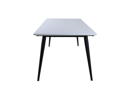 Jimmy spisebord - 195 × 90 cm - sort, hvid - billede 3