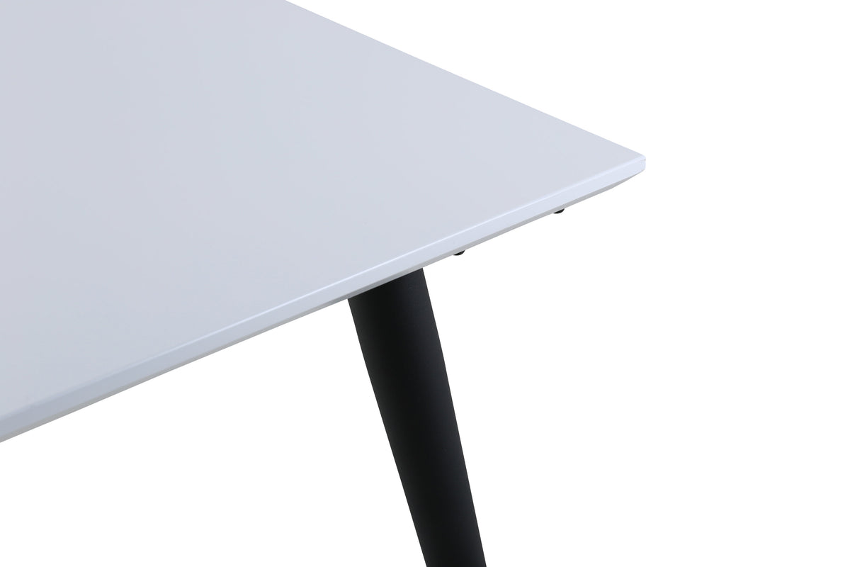 Jimmy spisebord - 195 × 90 cm - sort, hvid - billede 5