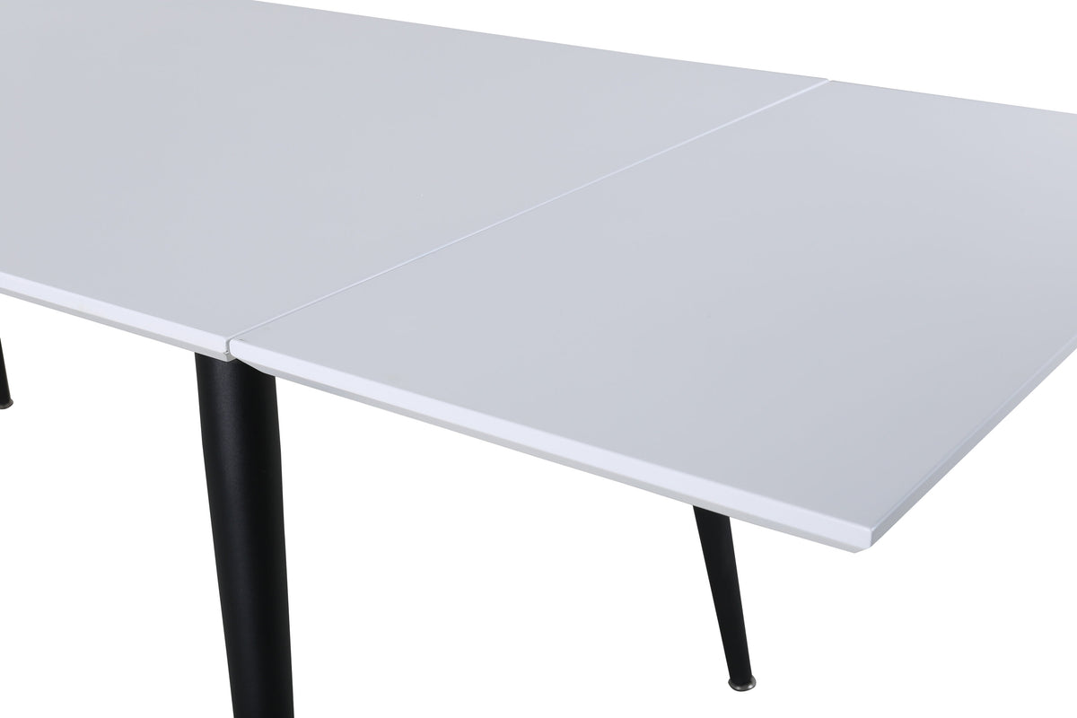 Jimmy spisebord - 150 × 90 cm - sort, hvid - billede 9