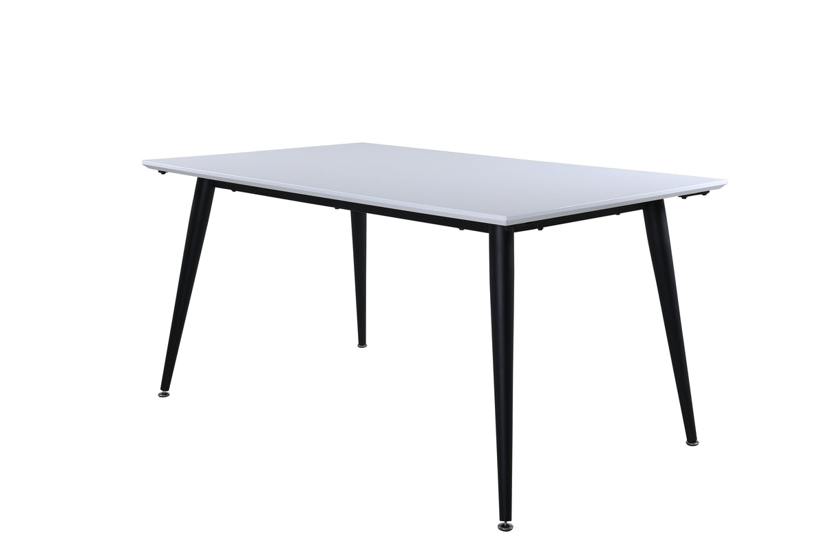 Jimmy spisebord - 150 × 90 cm - sort, hvid - billede 2